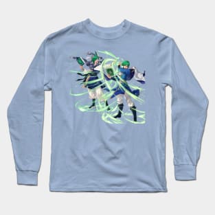 Father and Son: Lewyn and Ced Long Sleeve T-Shirt